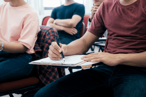 apprentissage 1 étudiants en cours