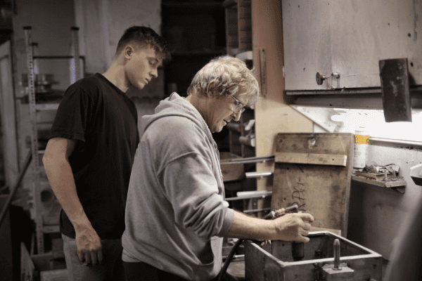 transmission métier apprenti et son maitre d'apprentissage